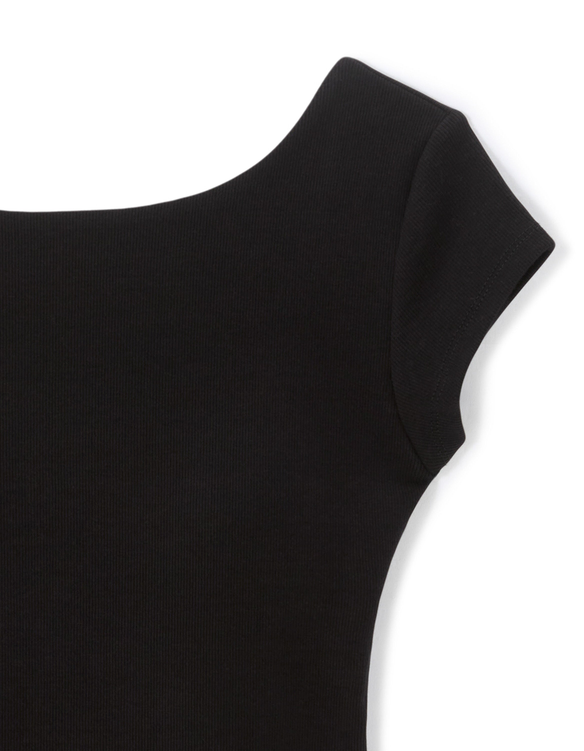 T-shirt with built-in bra