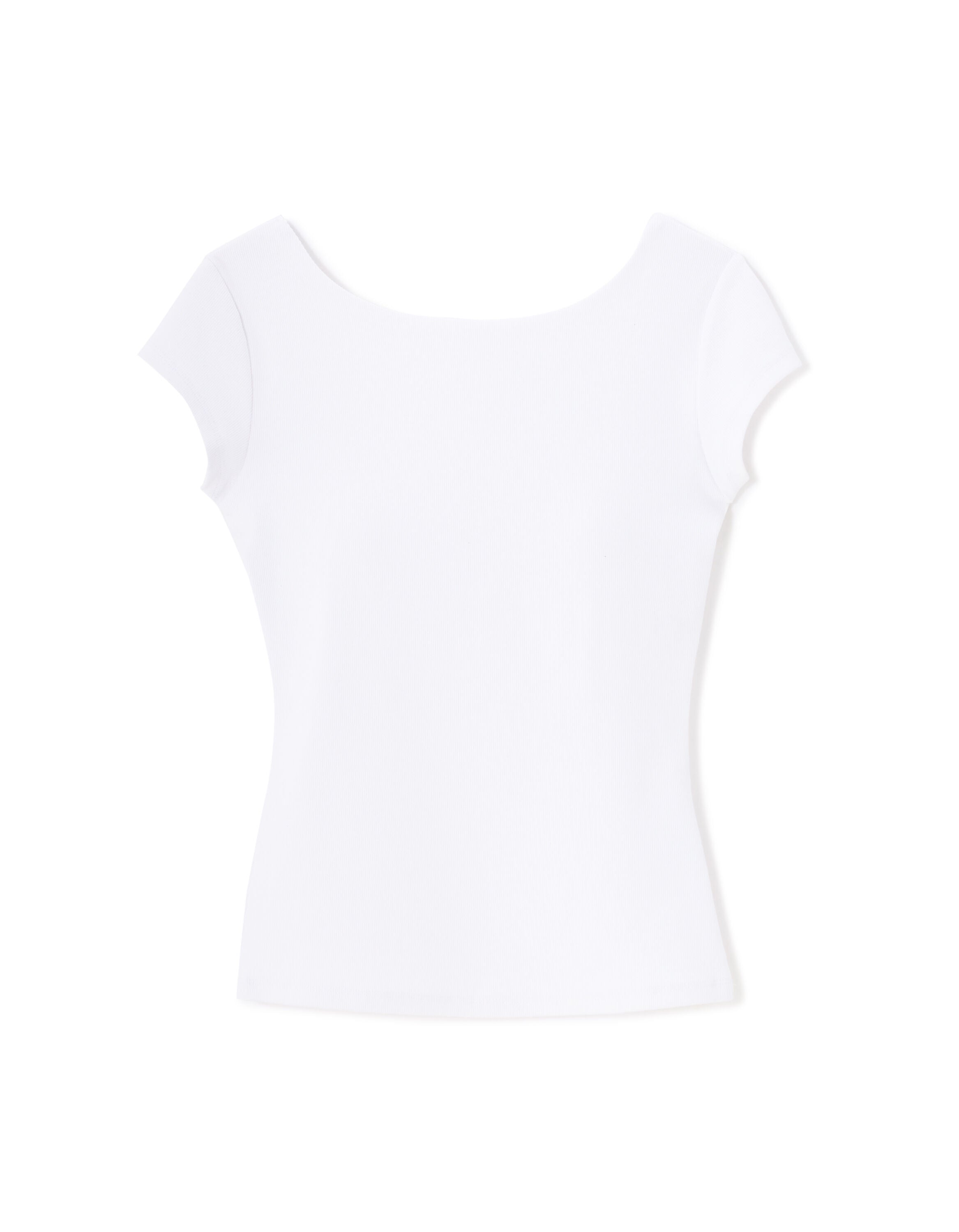 T-shirt with built-in bra