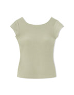 T-shirt with built-in bra
