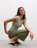 T-shirt with built-in bra