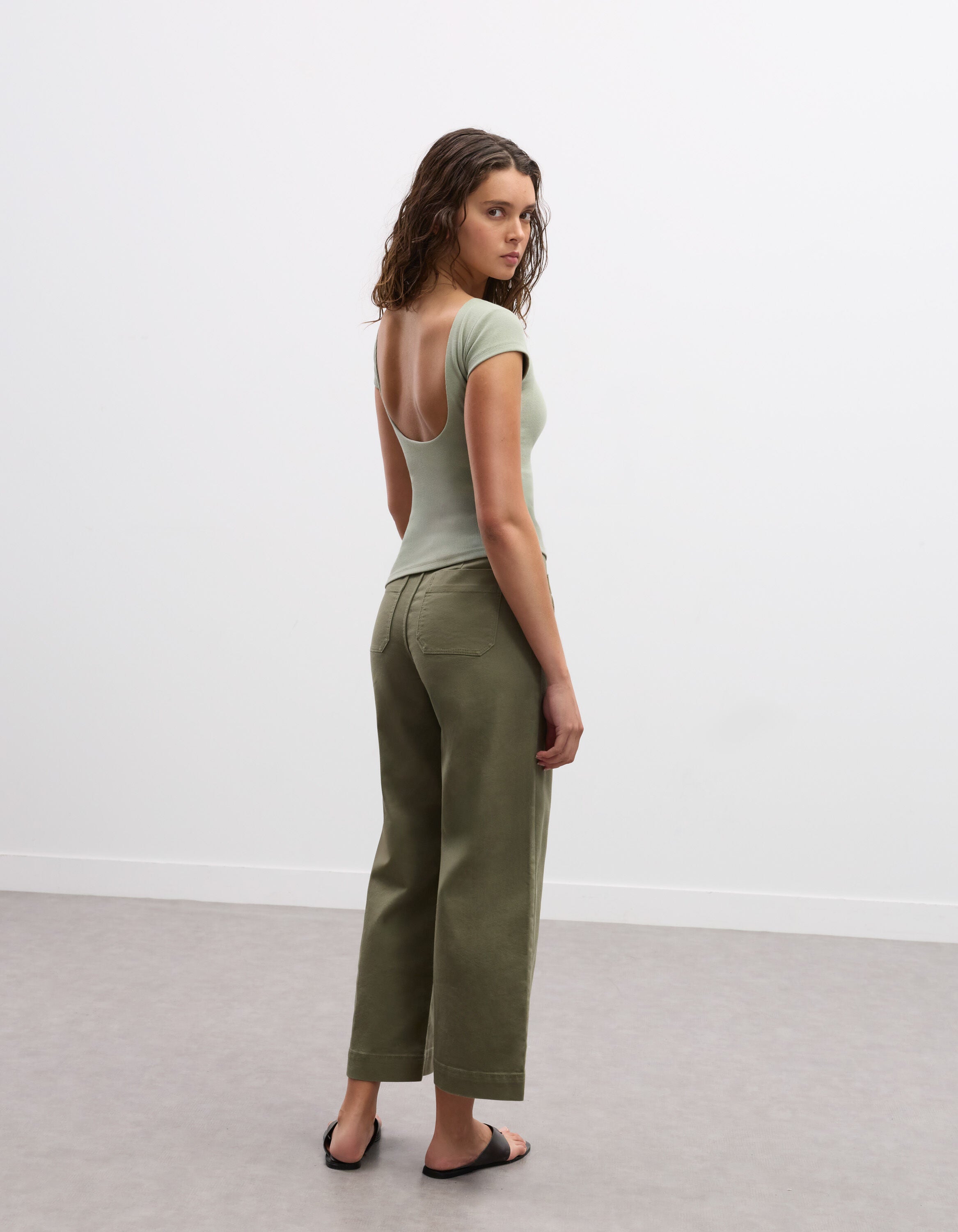 T-shirt with built-in bra
