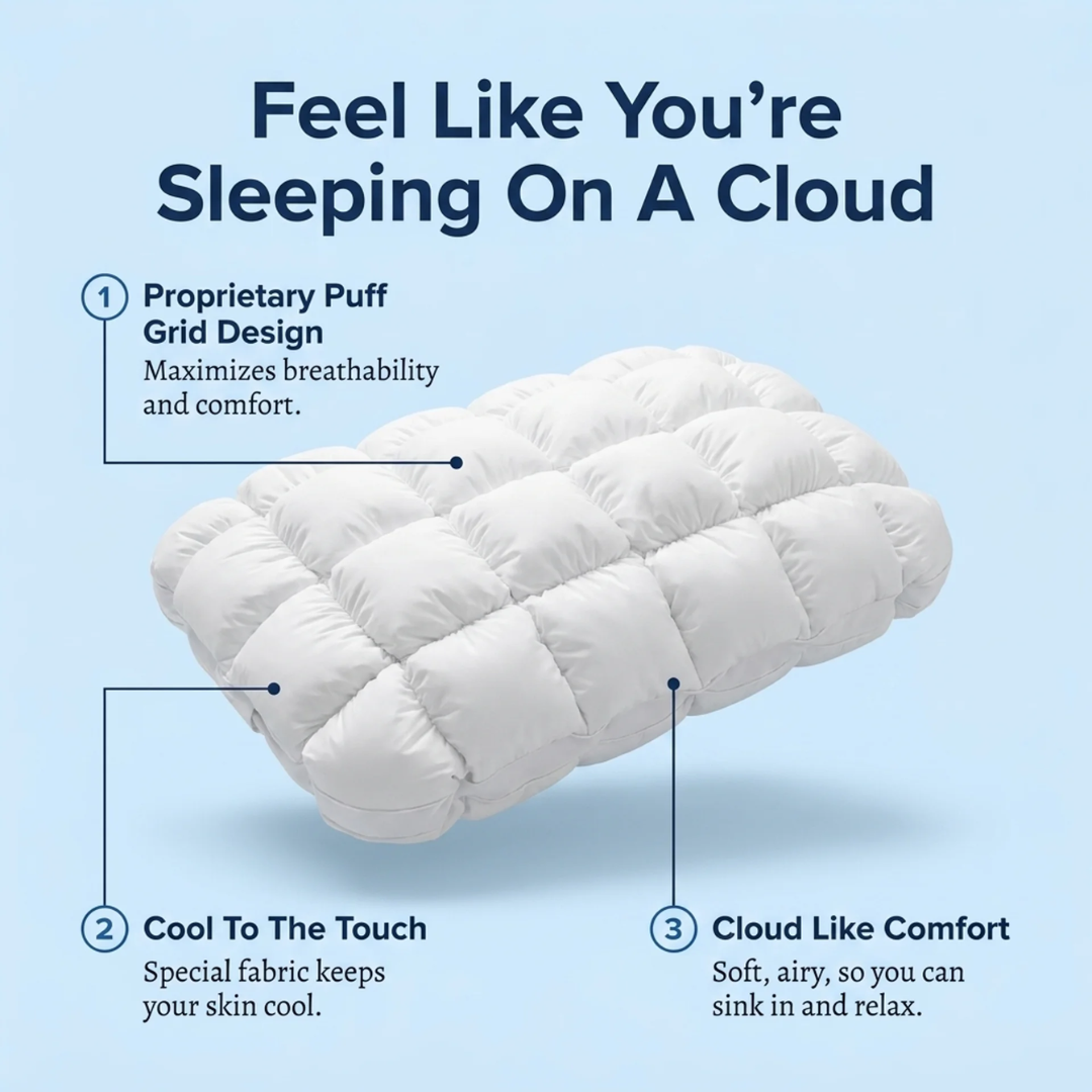 Dosaze Puff Pillow