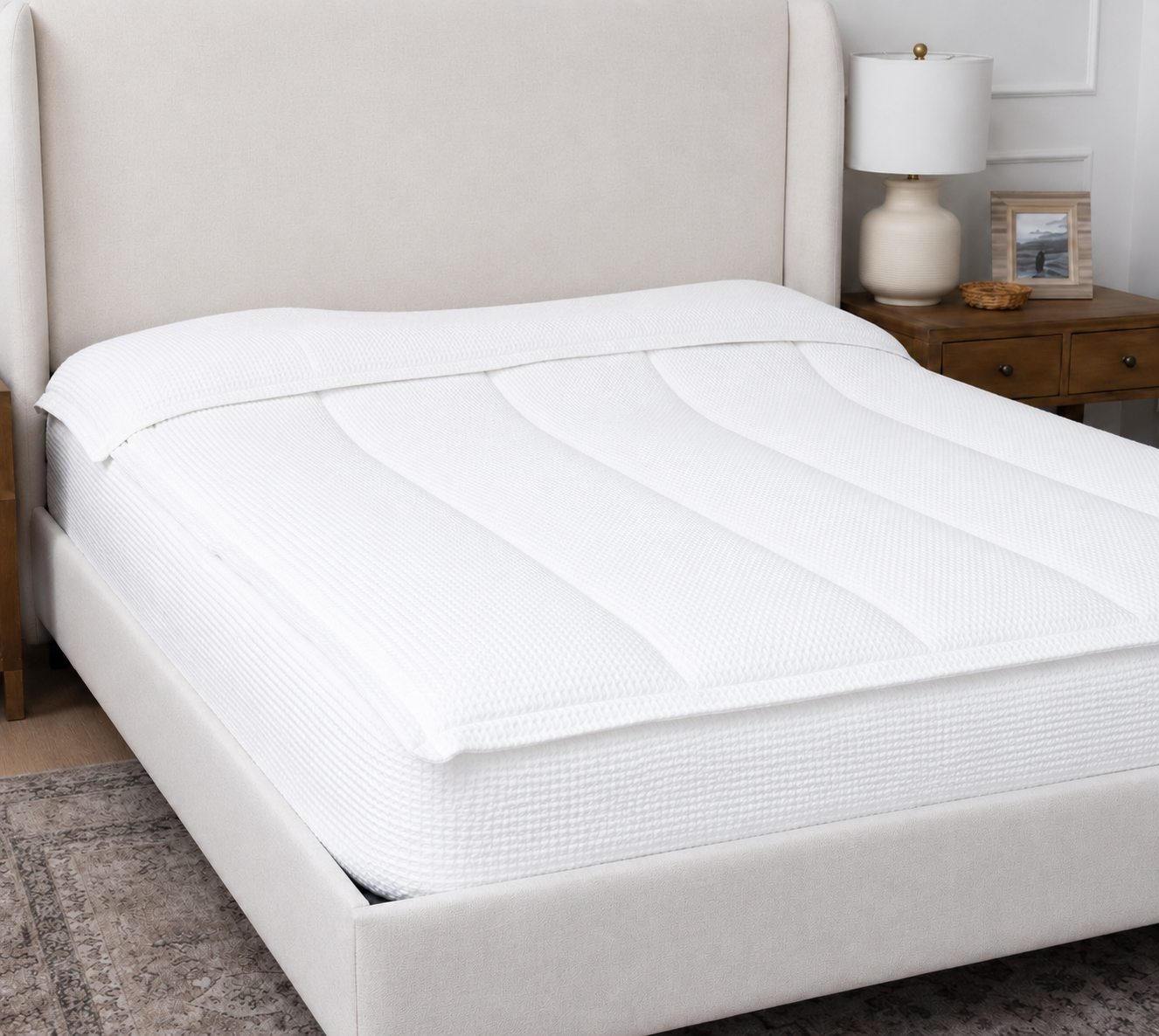 Ultra-soft mattress topper