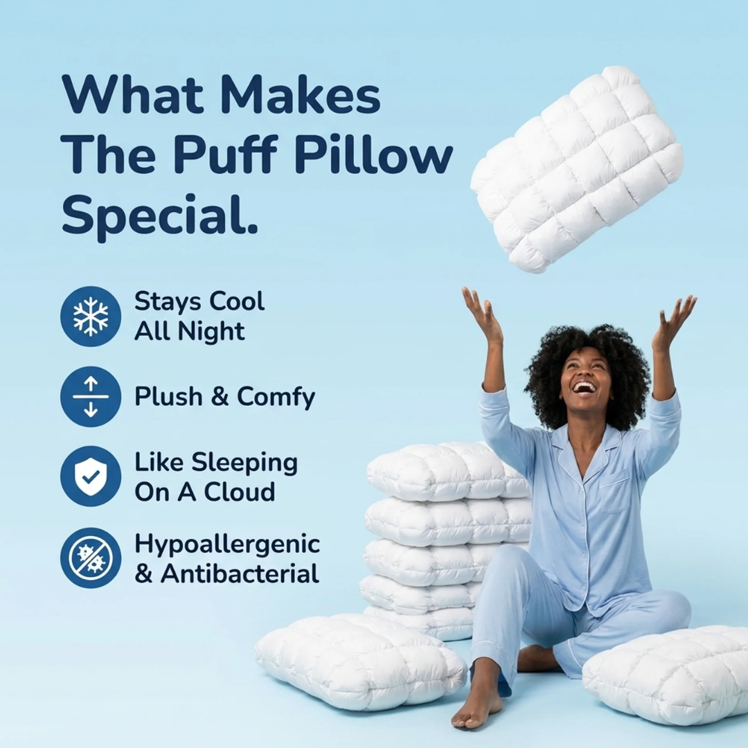 Dosaze Puff Pillow