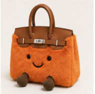 Fluffy Smile Tote Bag.