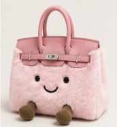 Fluffy Smile Tote Bag.