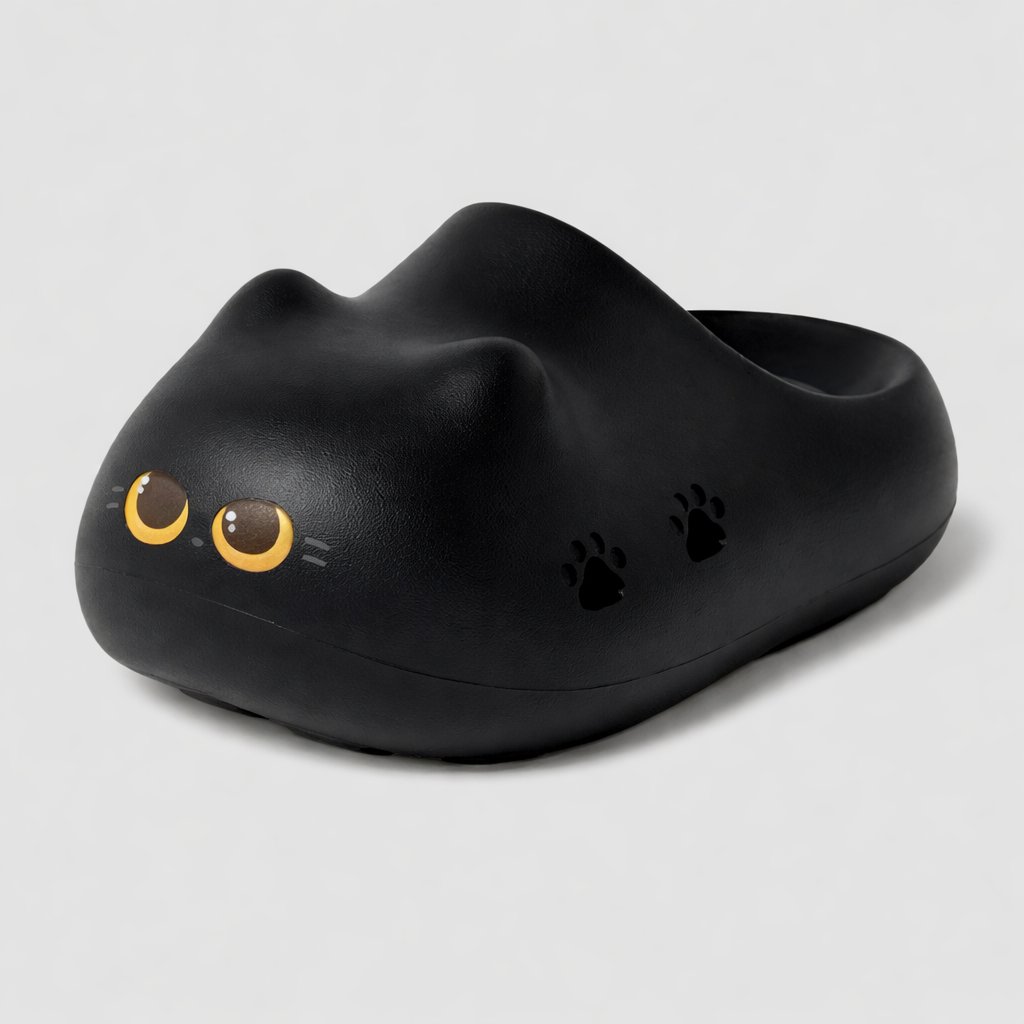 Cat Paw Print Slippers